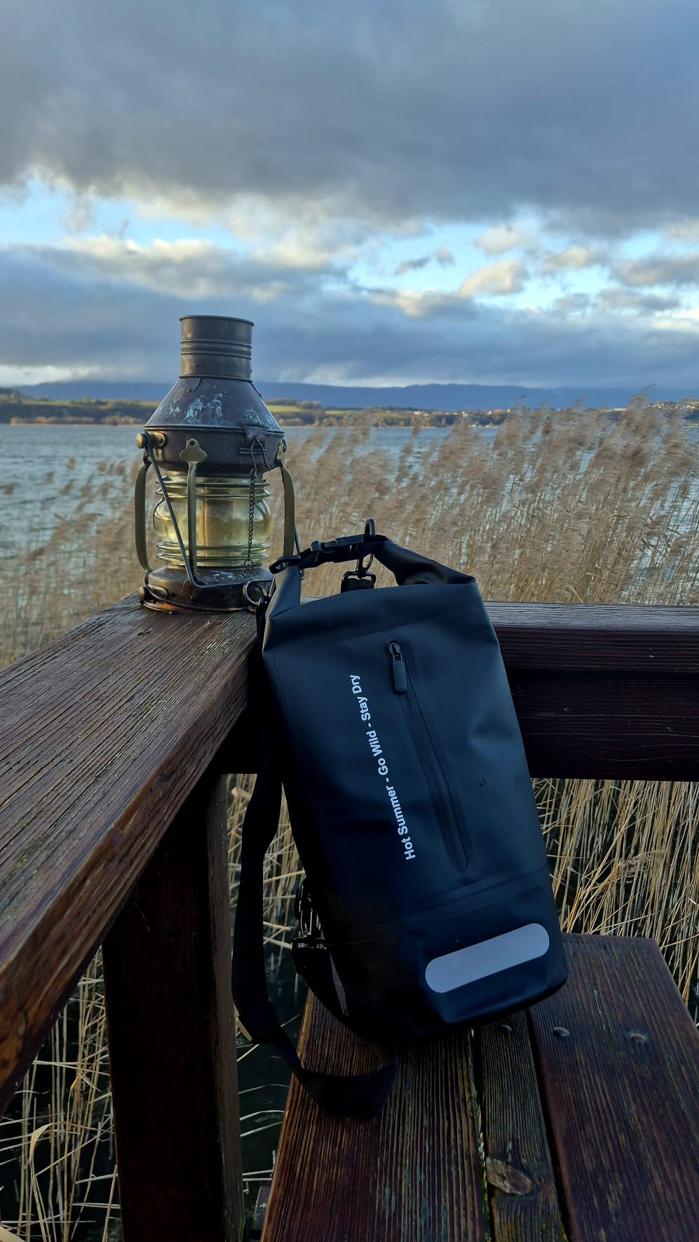 Full black dry bag - 10 L